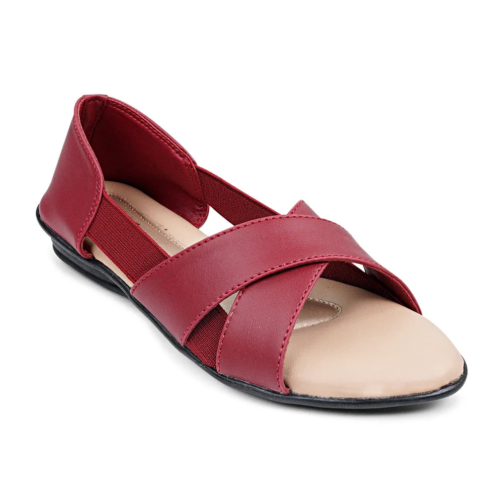 Bata Laboni Womens Flat Sandals - Elegant & Comfortable