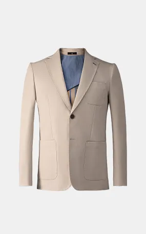 Sure! Here’s an optimized title for your e-commerce product:

Stylish Beige Casual Coat for Men and Women - Versatile Lightweight Outerwear for Any Occasion