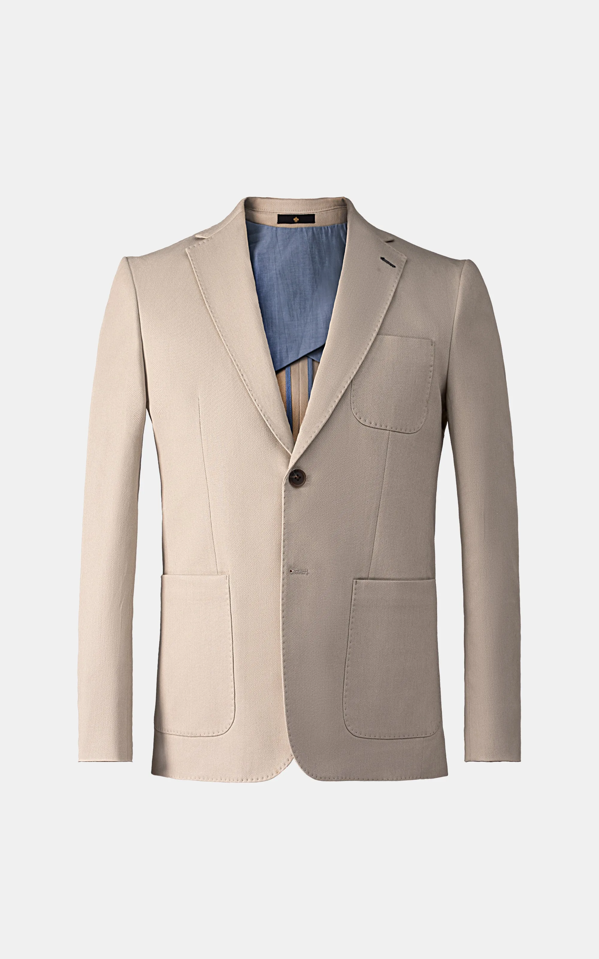 Sure! Here’s an optimized title for your e-commerce product:

Stylish Beige Casual Coat for Men and Women - Versatile Lightweight Outerwear for Any Occasion