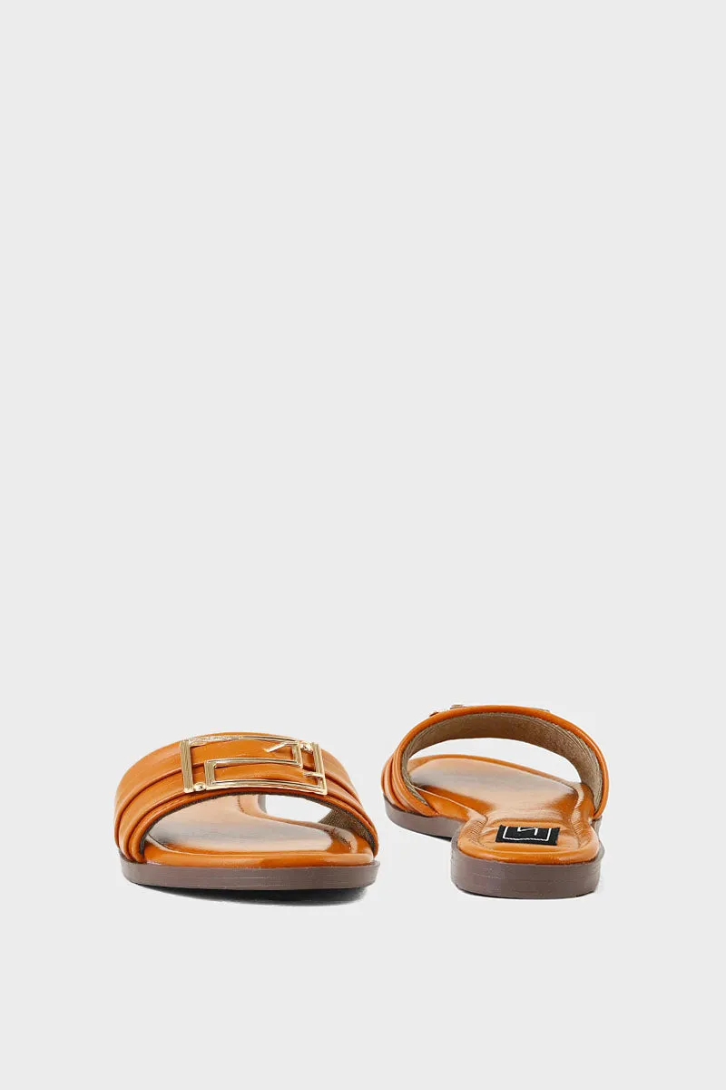 Stylish Tan Slip-On Shoe - Casual, Easy to Wear IC0028