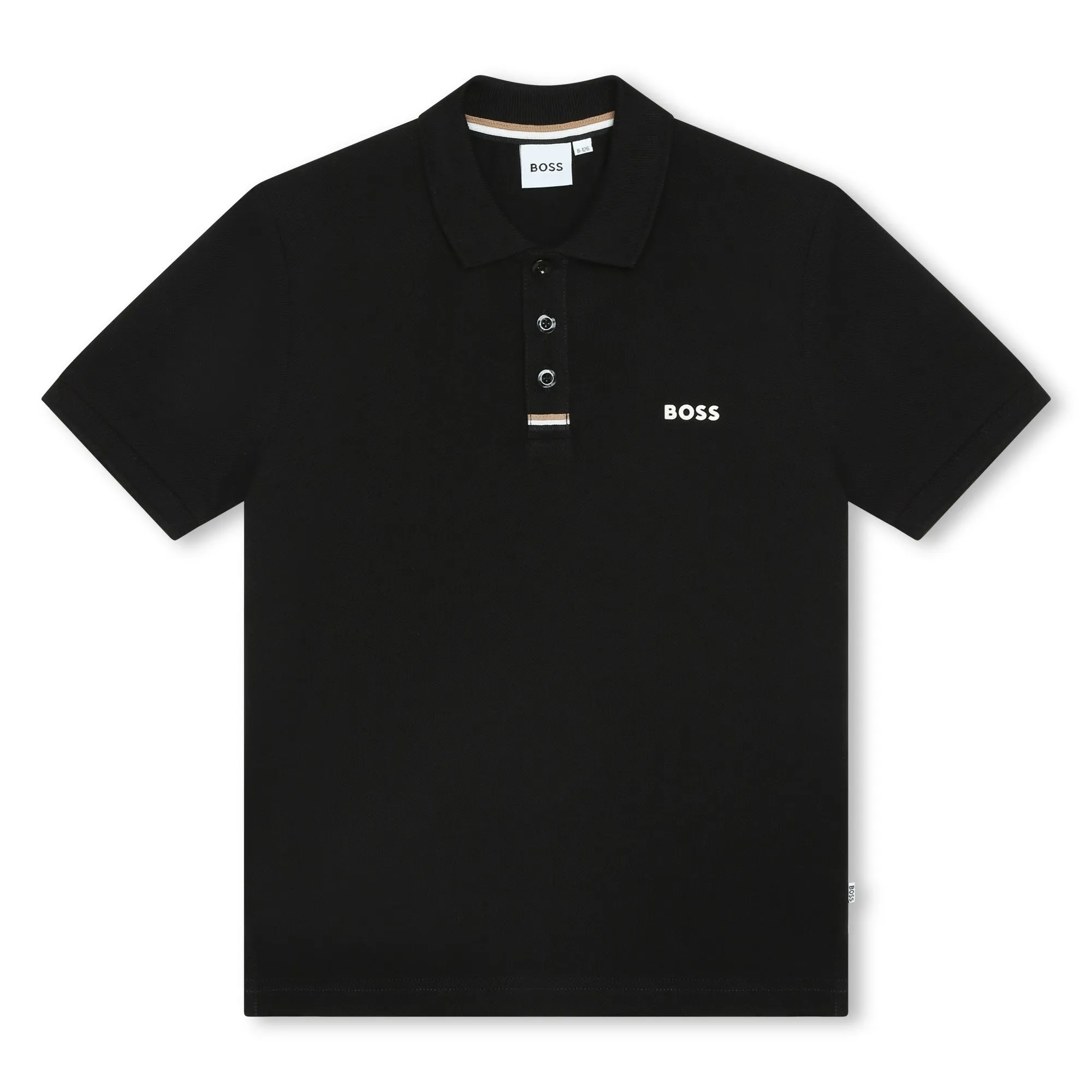 Hugo Boss Boys Black Polo