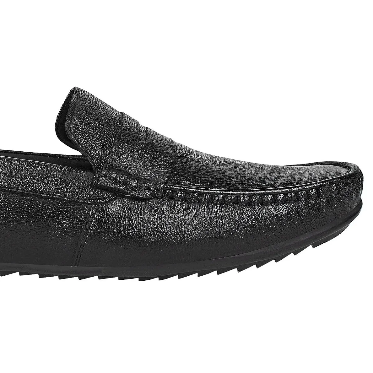 Premium Pre-owned Leather Loafers for Men