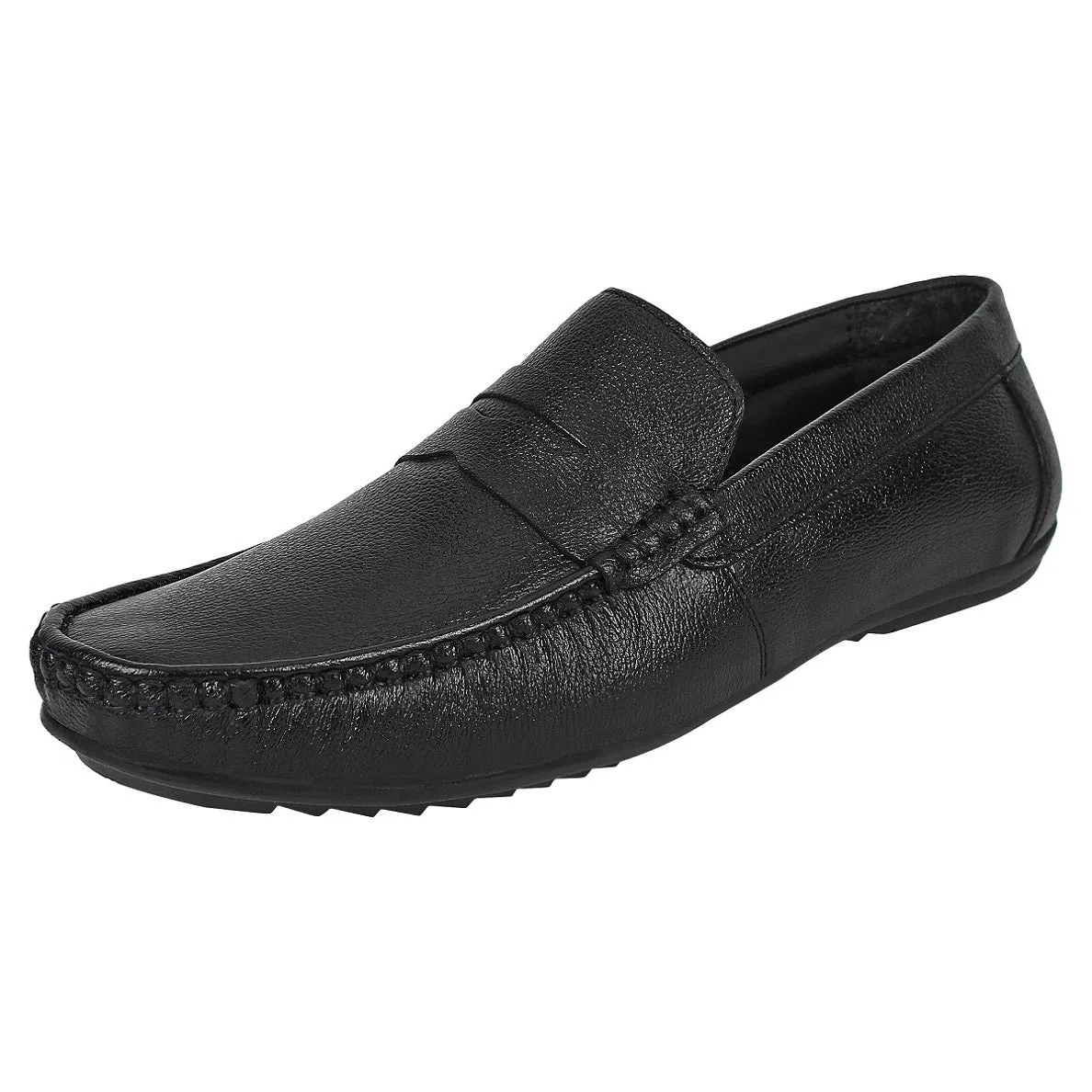 Premium Pre-owned Leather Loafers for Men