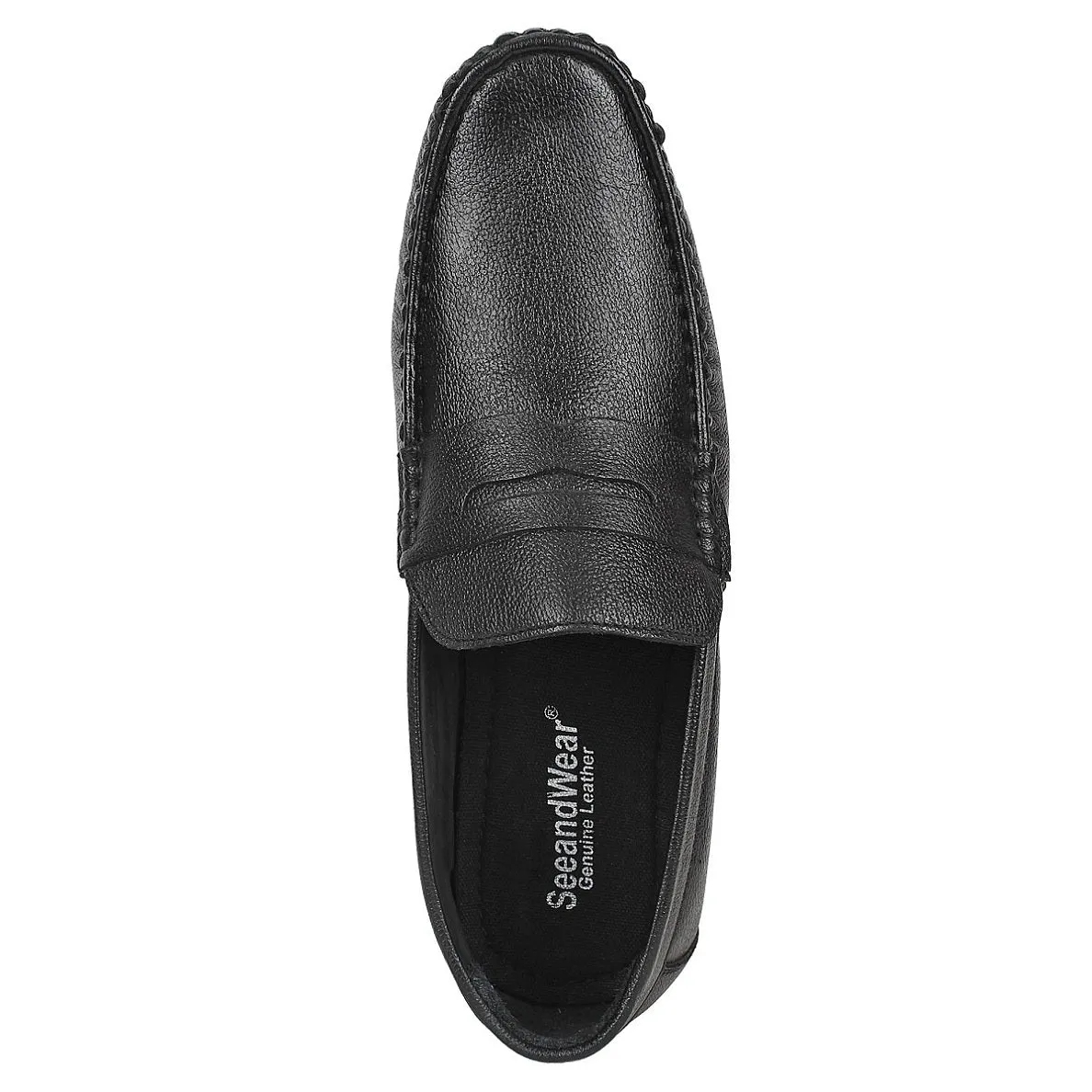 Premium Pre-owned Leather Loafers for Men