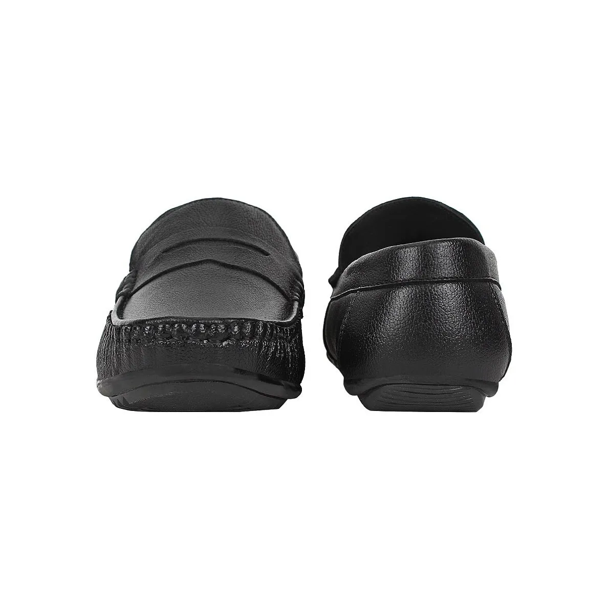Premium Pre-owned Leather Loafers for Men