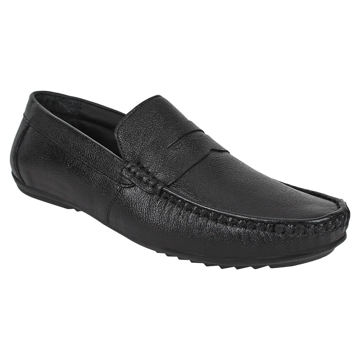 Premium Pre-owned Leather Loafers for Men