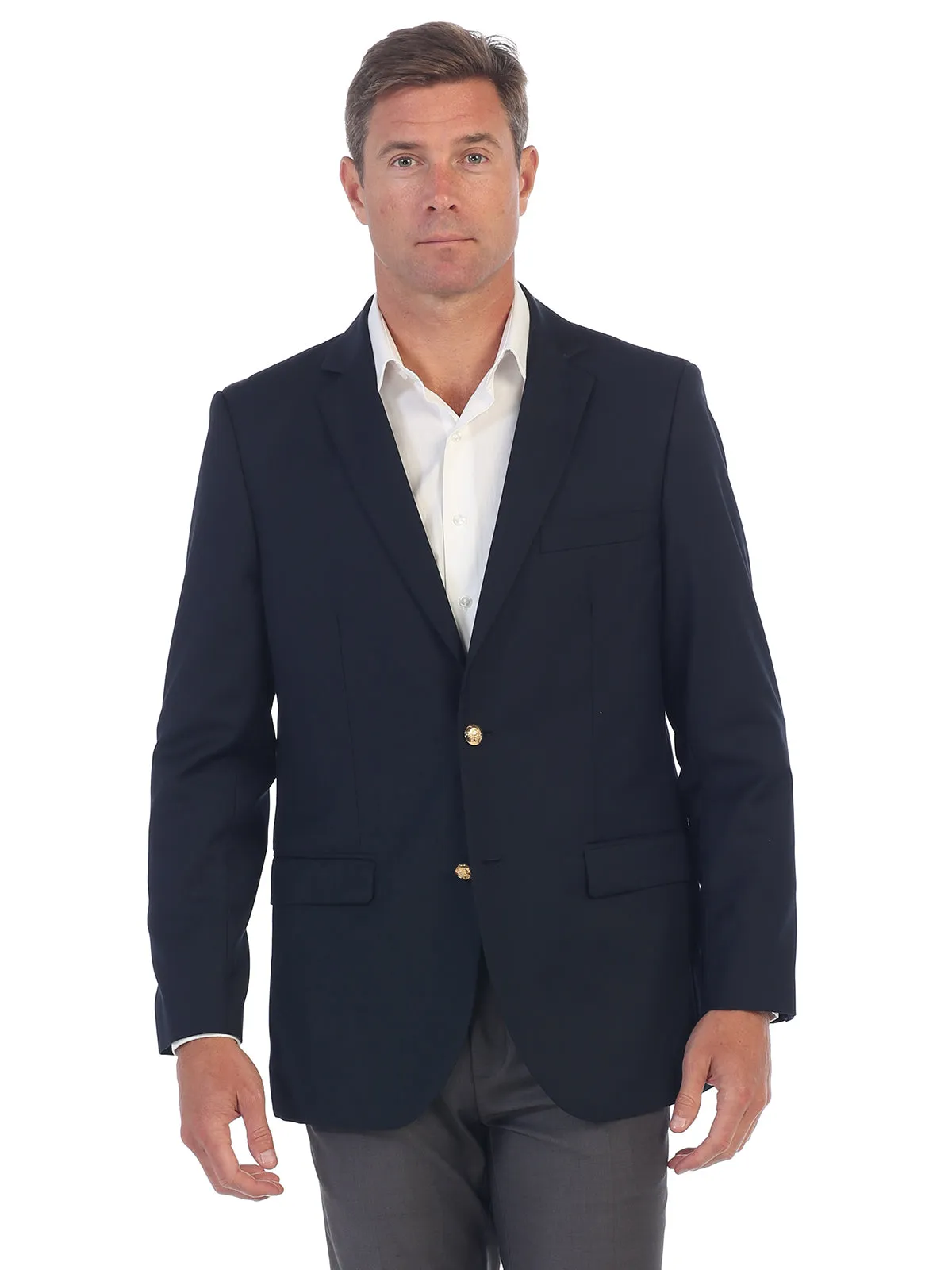 Sure, heres an optimized product title with modifiers:

Mens Slim Fit Formal Blazer - Elegant Tailored Suit Jacket for Business & Special Occasions

This title includes key modifiers such as Slim Fit, Elegant, Tailored, and specifies its suitable for Business & Special Occasions to attract potential buyers.
