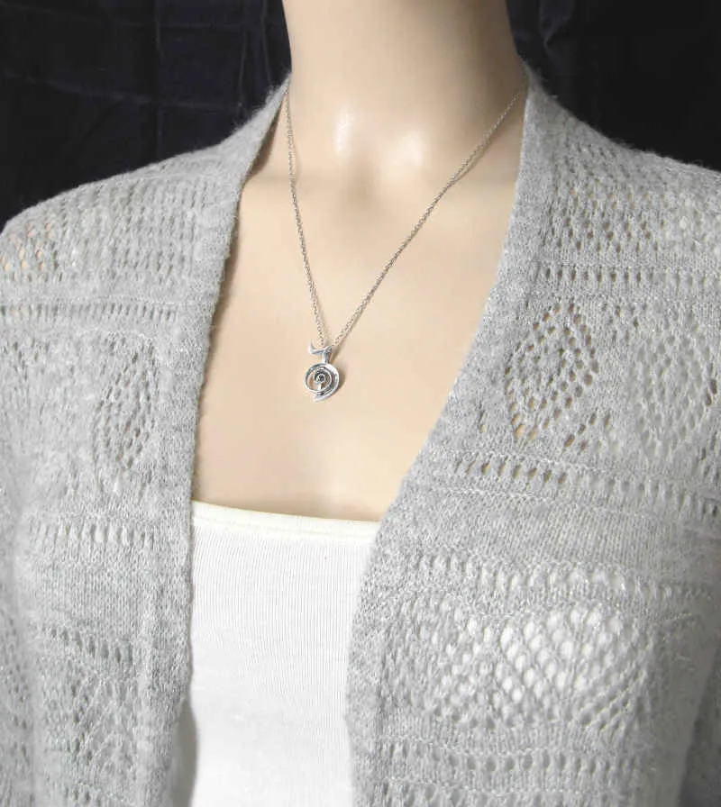 Reiki Cho Ku Rei Symbol Pendant, Handmade