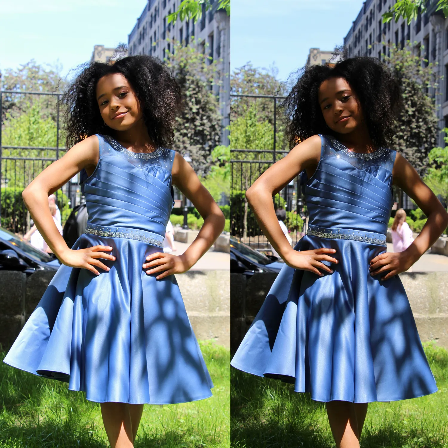 Elegant Royal Princess Formal Dress for Girls