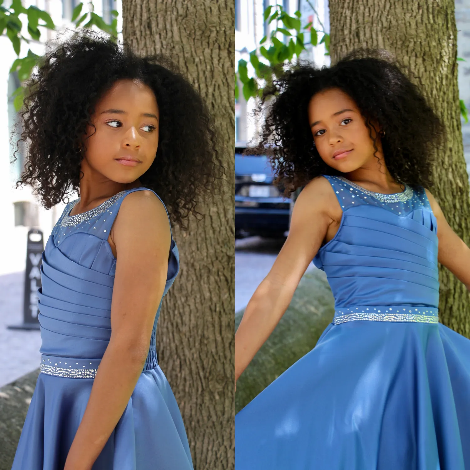 Elegant Royal Princess Formal Dress for Girls