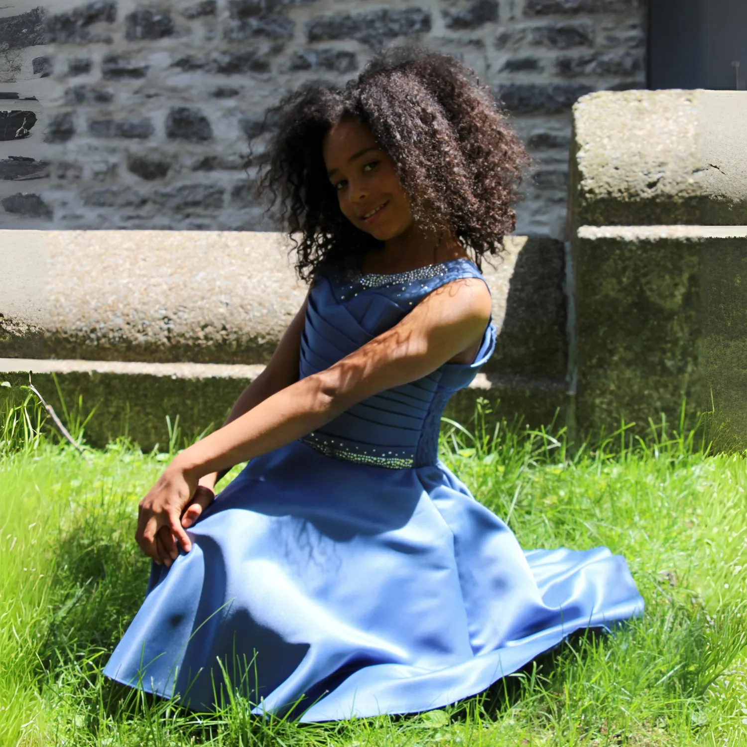 Elegant Royal Princess Formal Dress for Girls