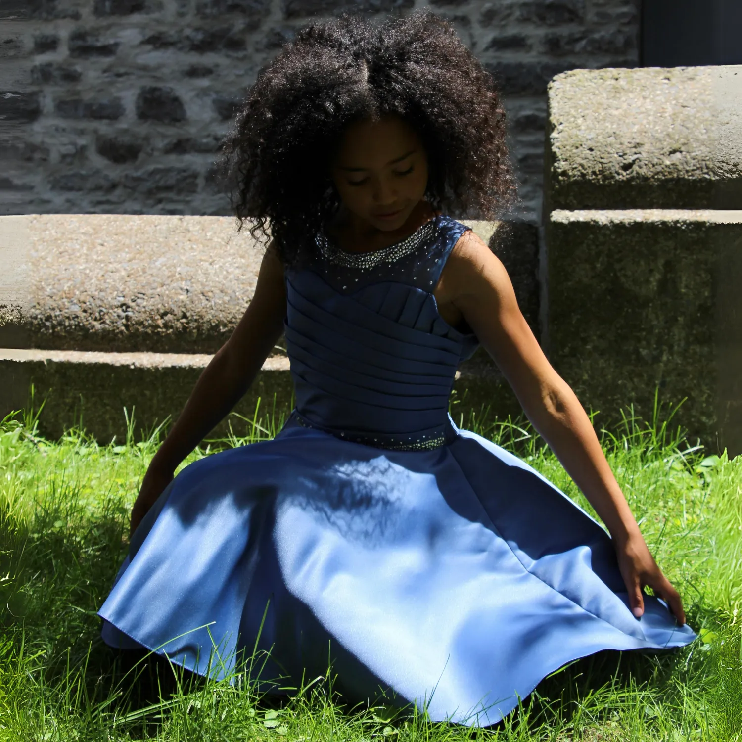 Elegant Royal Princess Formal Dress for Girls