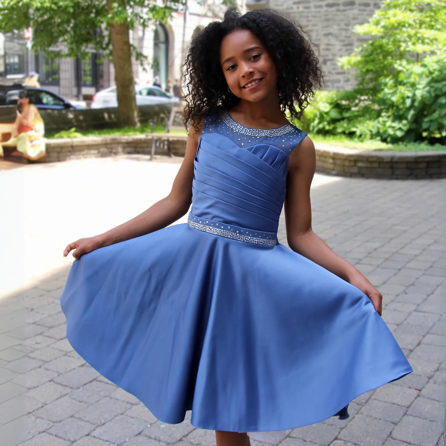 Elegant Royal Princess Formal Dress for Girls